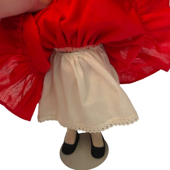 NWT-Traditional Red and Black Doll - Picture 6 of 14
